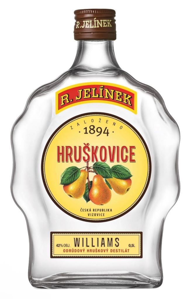 Бренди HRUSKOVICE WILLIAMS (Грушовица Вильямс) 0,5л