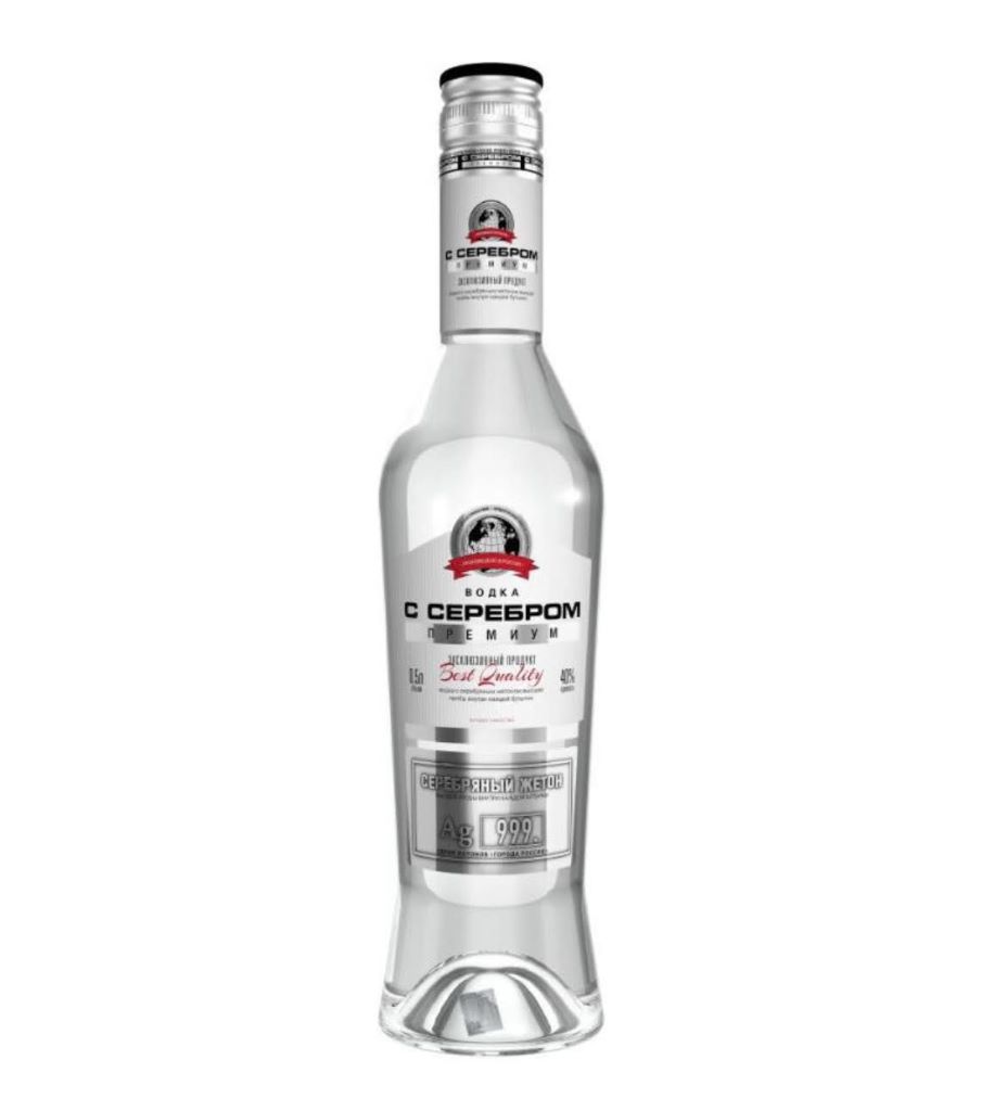 Водка с Серебром 0,48 KZ