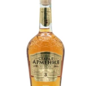 Коньяк "СТАРАЯ АРМЕНИЯ" 3 зв 0,5л NEW