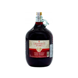 Vino Rosso Grappolo D`Oro вино красное сухое 5л.