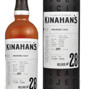 KINAHANS SPECIAL RELEASE PROJECT IRISH WHISKEY No.28 Amarone 53% ABV 0,7