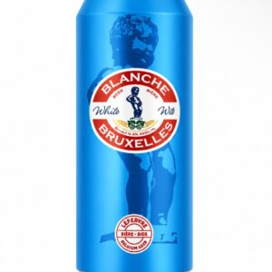 Пиво Blanche de Bruxelles 0.5л ж/б