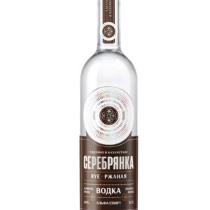 Водка Серебрянка RYE 0.5