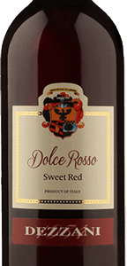 Вино Dezzani Dolce Rosso кр.сладкое 0.75