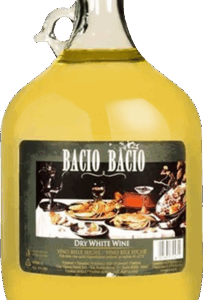 Вино Bacio бел.сух 5л НОВЫЙ
