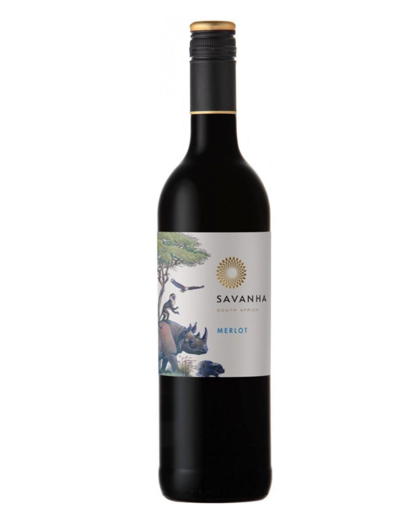 Вино Spier Savanha 0,75л Merlot кр.сух нов