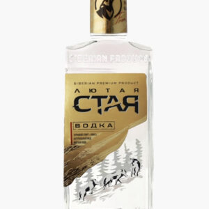 Водка Лютая Стая Золотая 0,5л