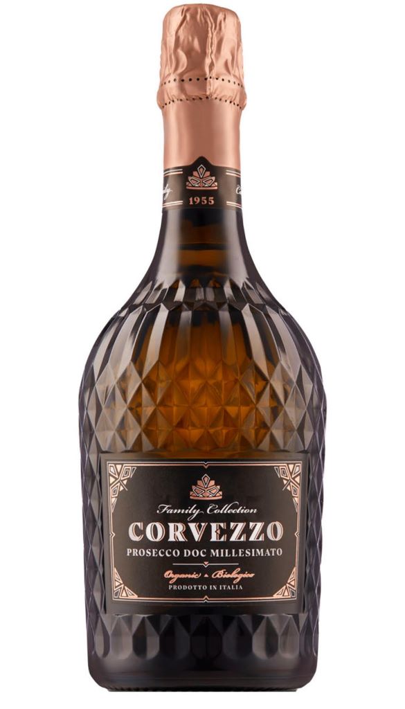 Вино игристое Corvezzo Organic Prosecco Doc Brut Millesimato 0.75