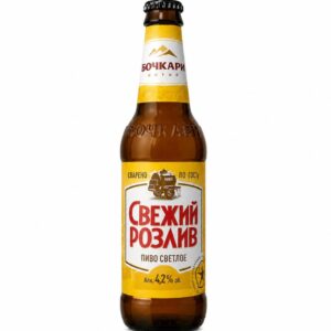 Пиво Свежий розлив 0,44 стекло