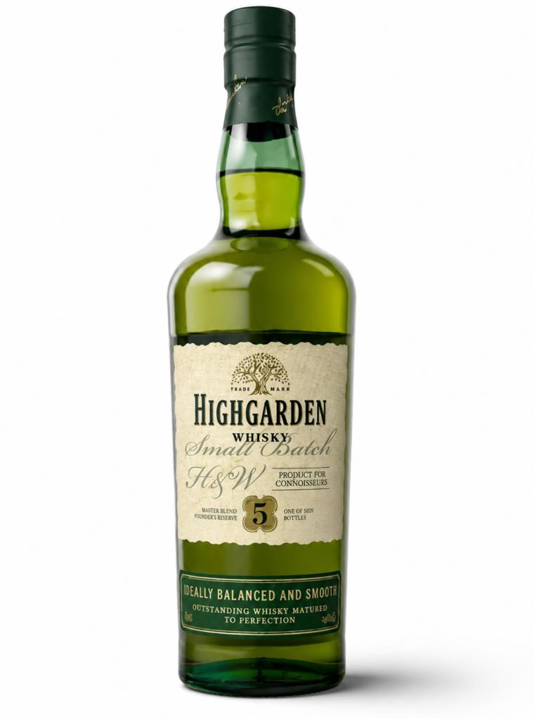 Виски зерновой Highgarden 5 лет 0.5