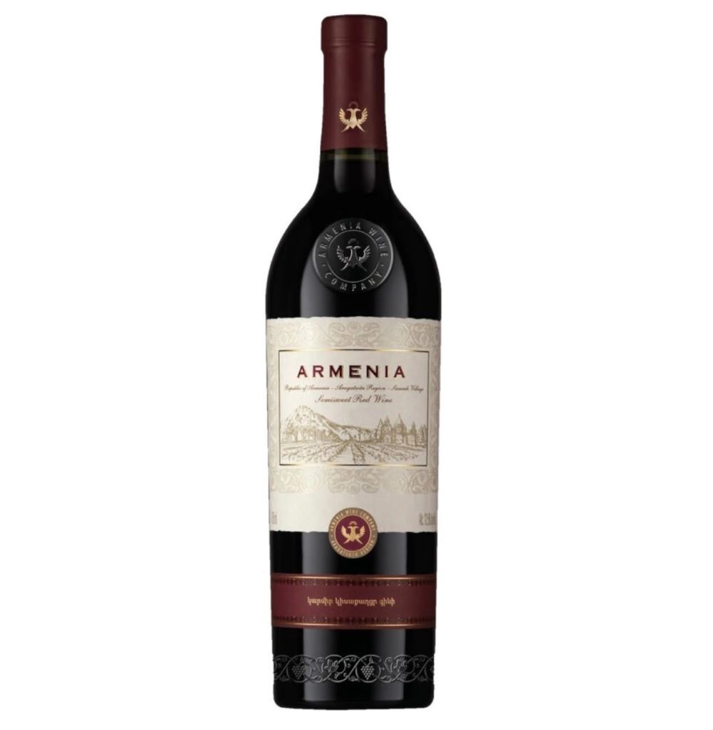 Вино Армения кр.пол.сл 0,75