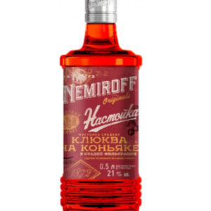 Настойка Клюква на коньяку Nemiroff 0.5