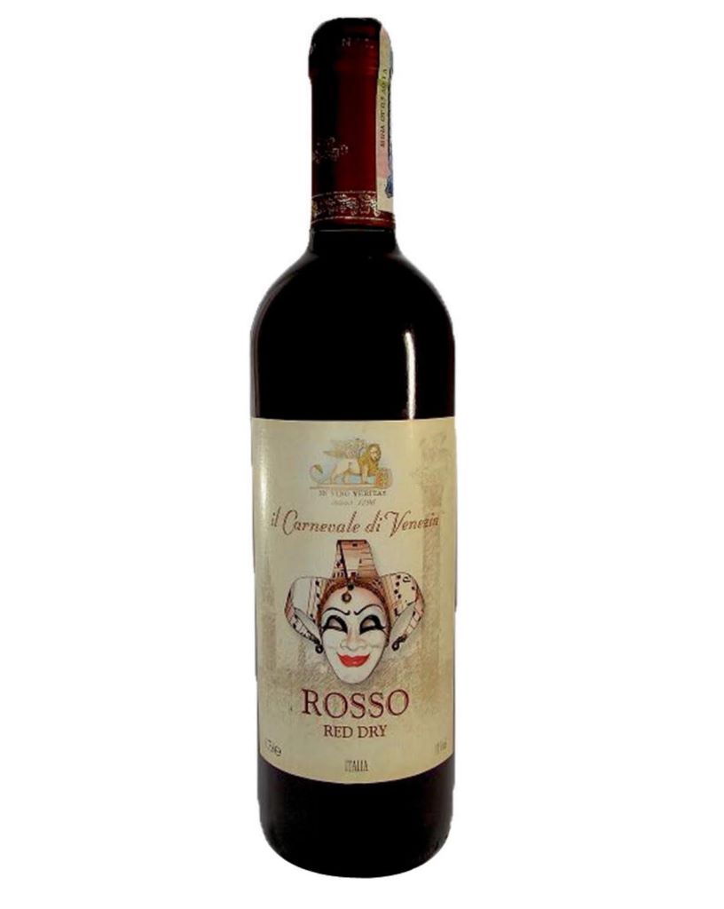 Вино IL Carnevale de Venezia Rosso 0,75л кр сух