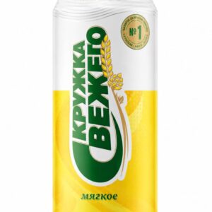 Пиво Белый Медведь Светлое 0,9л ж/б