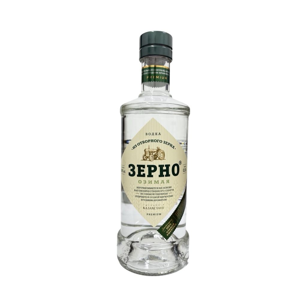 Водка Зерно Озимая 0,5л