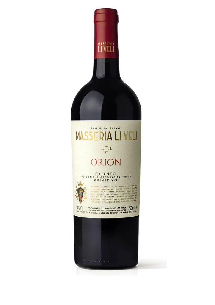 Вино Masseria Li Veli Orion Primitivo кр/сух. 0,75л