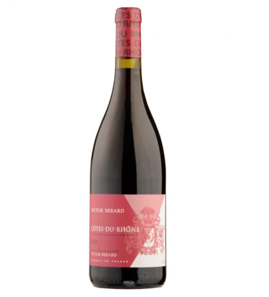 Вино Victor Berard Cotes du Rhone 2017 0,75 Новый