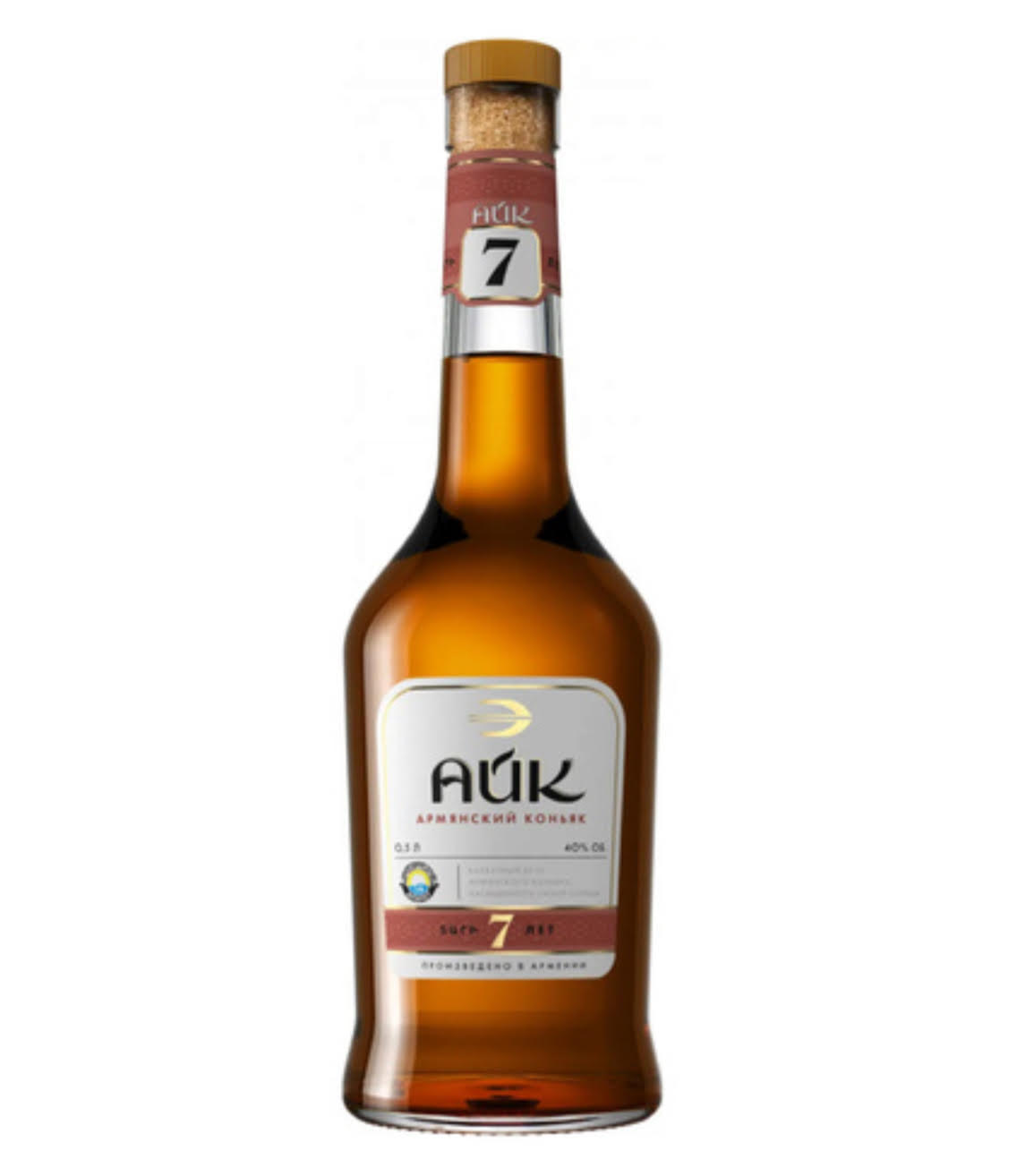 Коньяк АЙК 7 лет 0,5л