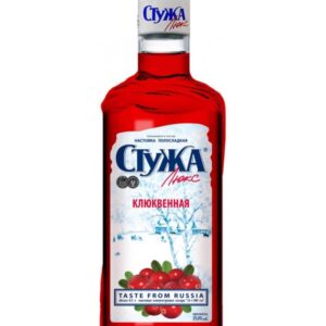 Настойка  СТУЖА ЛЮКС КЛЮКВЕННАЯ пол/сл.0,5л