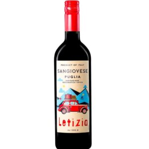 Вино LETIZIA SANGIOVESE IGT PUGLIA кр.п/сл 0.75*