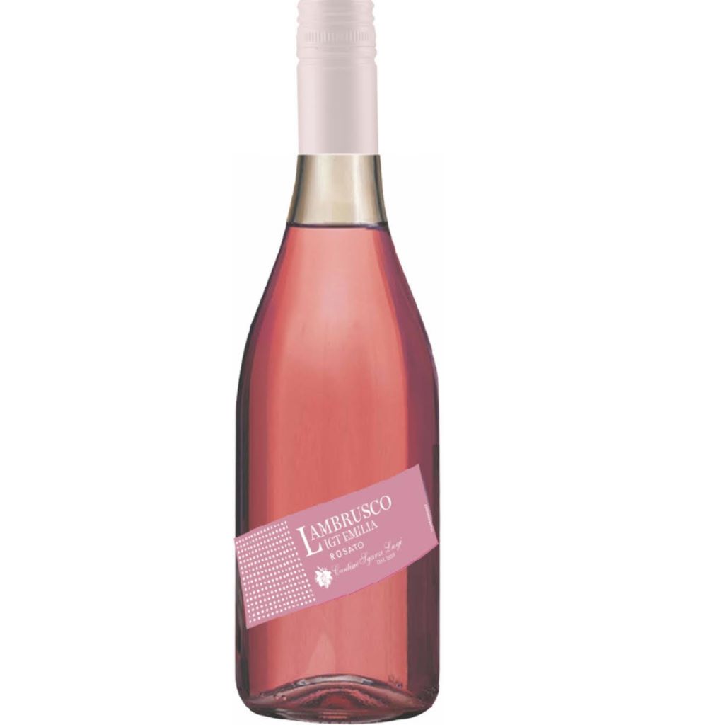 Вино CANTINE SGARZI LUIGI LAMBRUSCO IGT EMILIA ROSATO FRIZZANTE роз.п/сл 0.75