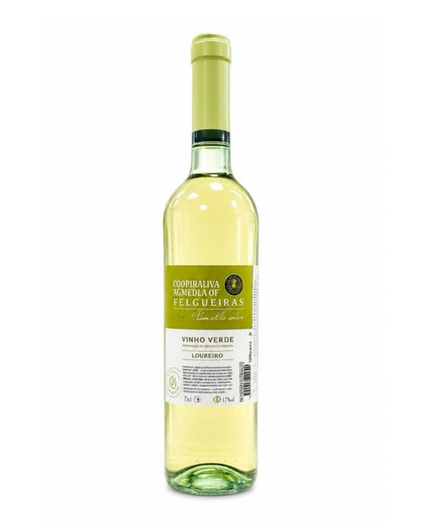 Вино Vinho Verde DOC COOPERATIVA A.FELGUEIRAS LOUREIRO бел/пол/сух.0,75л