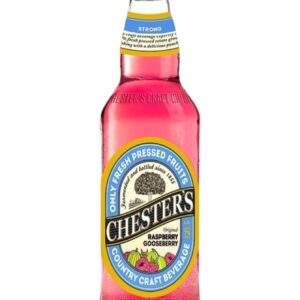 Пивной напиток фильт.паст. CHESTER`S (САЙДЕР ЧЕСТЕР`С) Малина и крыжовник 0.45