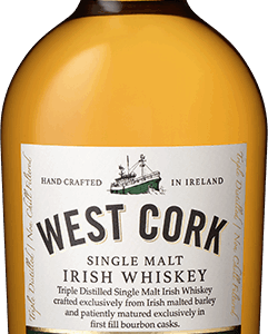 Виски West Cork Single Malt Bourbon Cask 0,7л