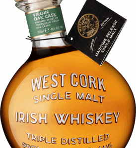 Виски West Cork Single Malt Virgin Cask Maritime 0,7л