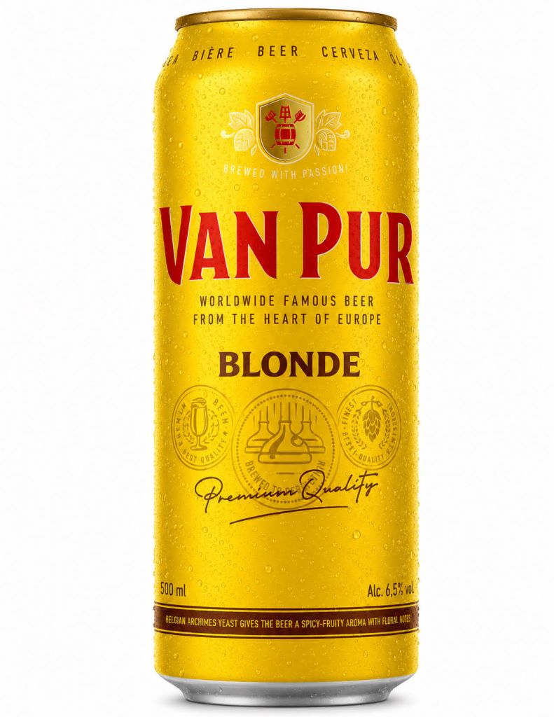 Пиво VAN PUR BLONDE ж/б 0.5