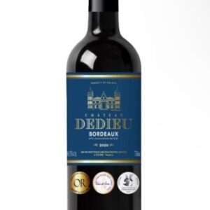 Вино Chateau Dedieu Bordeaux AOP кр/сух 0,75л