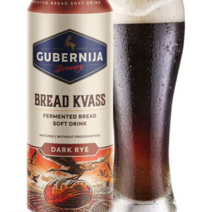 Квас GUBERNIJA BREAD DARK RYE ржаной,темный б/алк 0,5 ж/б