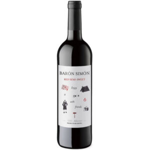 Вино BARON SIMON TINTO SEMI SWEET кр.п/сл 0,75л