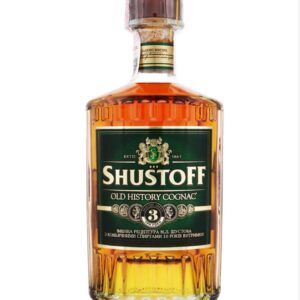Коньяк SHUSTOFF OLD HISTORY 3 зв 0,5л NEW