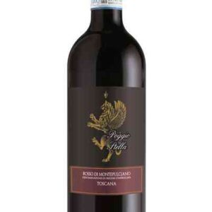 Вино красное сухое POGGIO STELLA ROSSO DI MONTEPULCIANO DOC 2019 0.75