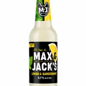 Пивной напиток Max & Jack's Lemon Gardemint (Лимон Мята) 0,4 ст/б