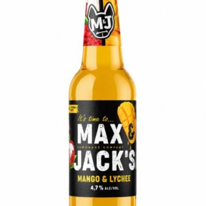 Пивной напиток Max & Jack's Mango Lychee (Манго Личи) 0,4 ст/б