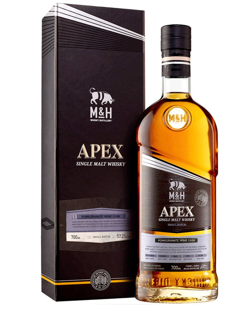 Виски M&H Elements Pomegranate Wine Cask Single Malt 0.7