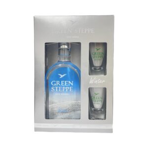 Водка Сув.Набор Green Steppe Winter 0.5л+2 стопки