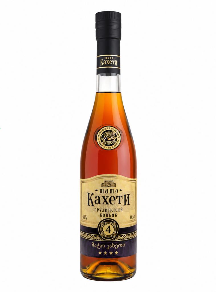 Коньяк Шато Кахети 4 года 0.5