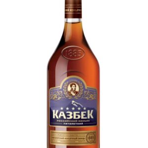Коньяк Российский  пятилетний "Казбек" 0,5
