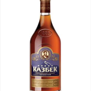 Коньяк Российский  пятилетний "Казбек" 0,5