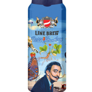Пивной напиток Line Brew Strawberry (клубника) 0,568 ж/б