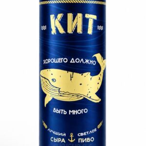 Пиво Большой кит светлое паст.фильтр.0,45л ж/б