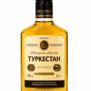 Туркестан бренди 0,2 (фляжка)