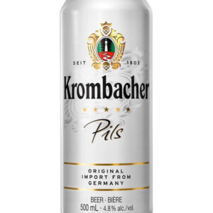Пиво Krombacher Pils светл.фильтр.0.5л.ж/б