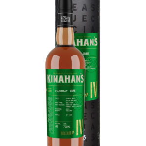 KINAHANS SRP № 04 QUADRAT CASK 54% ABV IRISH WHISKEY в тубусе 0,7