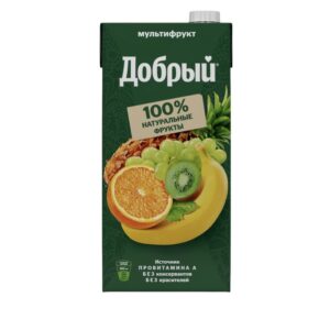 Добрый Нектар из смеси фруктов Мультифрут, обогащенный провитамином А 50% ДП 2л. (865506)
