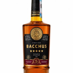 Bacchus коньяк пятилетний ***** 0,5 (5 летний)
