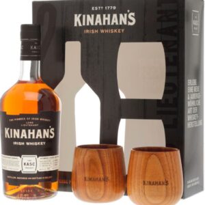 KINAHANS KASC PROJECT (B) IRISH WHISKEY в подарочной упаковке с деревянными чарками 0,7
